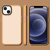 Translucent Frosted Shockproof Phone Case, For iPhone 13
